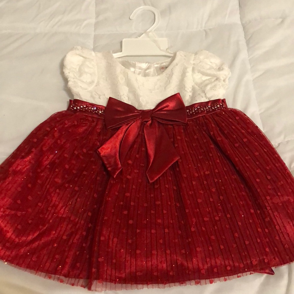 Baby red dress